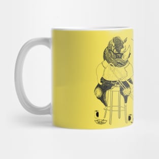 Horny Rhinoceros and Unicorn Mug